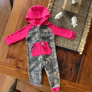 Carhartt Pink Camo Bodysuit